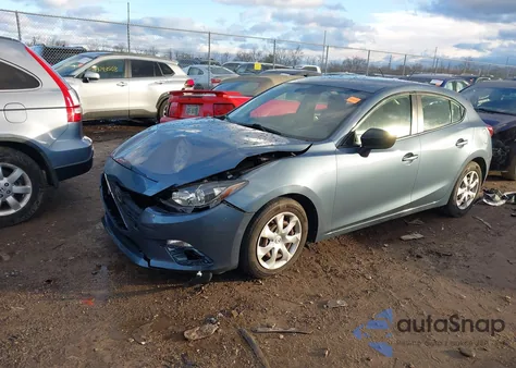 2015 Mazda Mazda3 I Sport z USA, uszkodzony, nr VIN 3MZBM1K75FM176297
